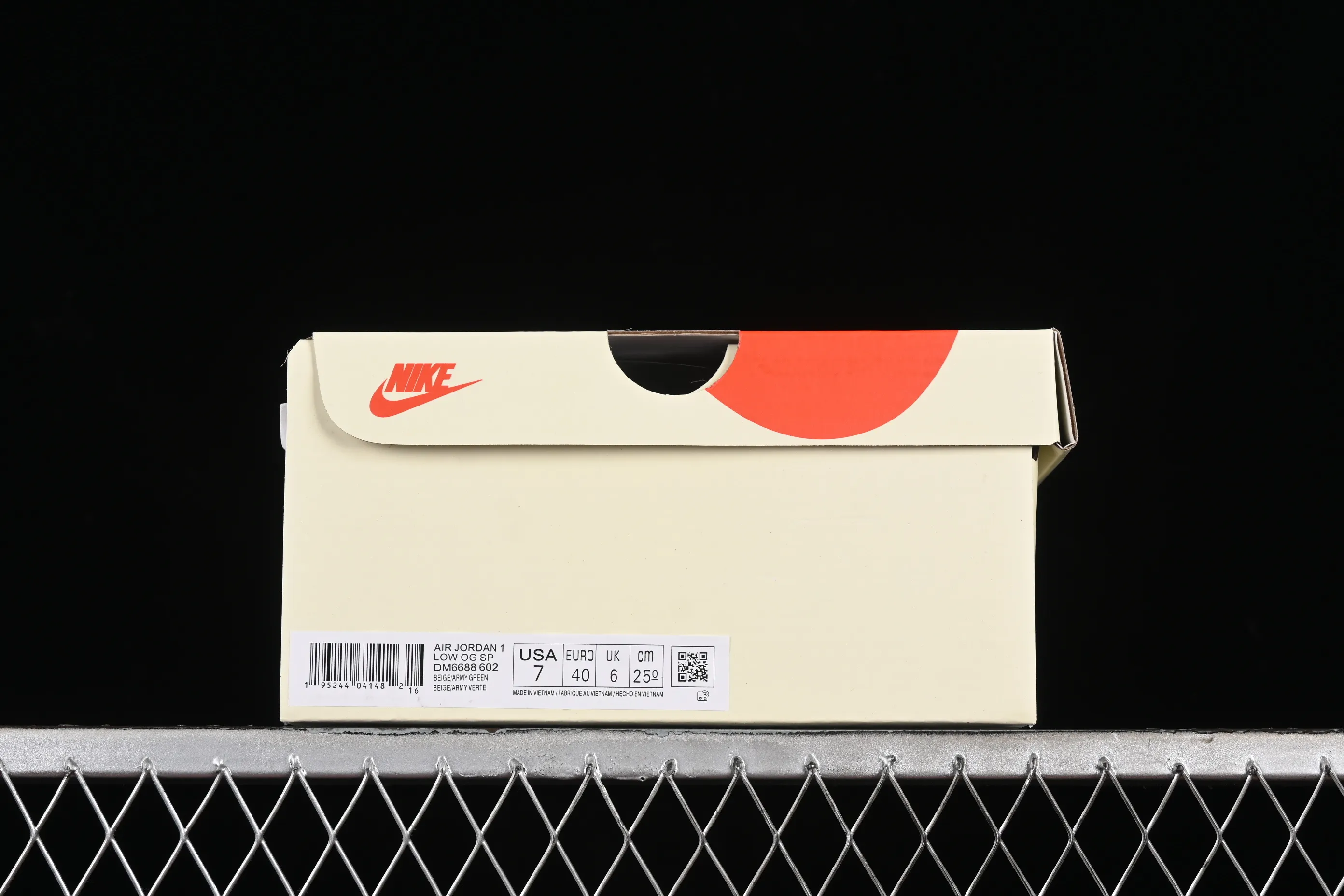 All Categories Air Jordan Jordan Series Basketball Shoes Air Jordan 1 Low High-end Customized Low-top Shoes Travis Scott x Fragment Design x Air Jordan 1 Low OG SP AJ1 Joe 1 Stussi Joint-Beige Army Green Low-top Cultural Casual Shoes DM6688-602